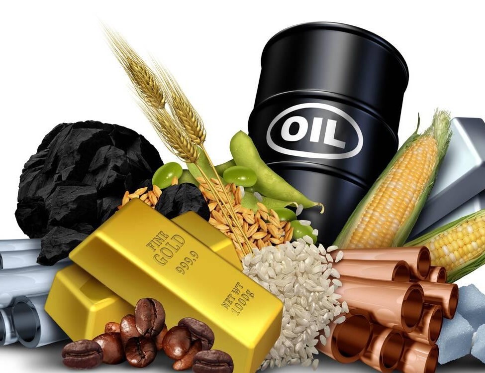 Gold and oil commodities trading